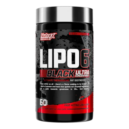LIPO-6 Black Ultra Concentrate Nutrex Research 60 Liqui-Caps