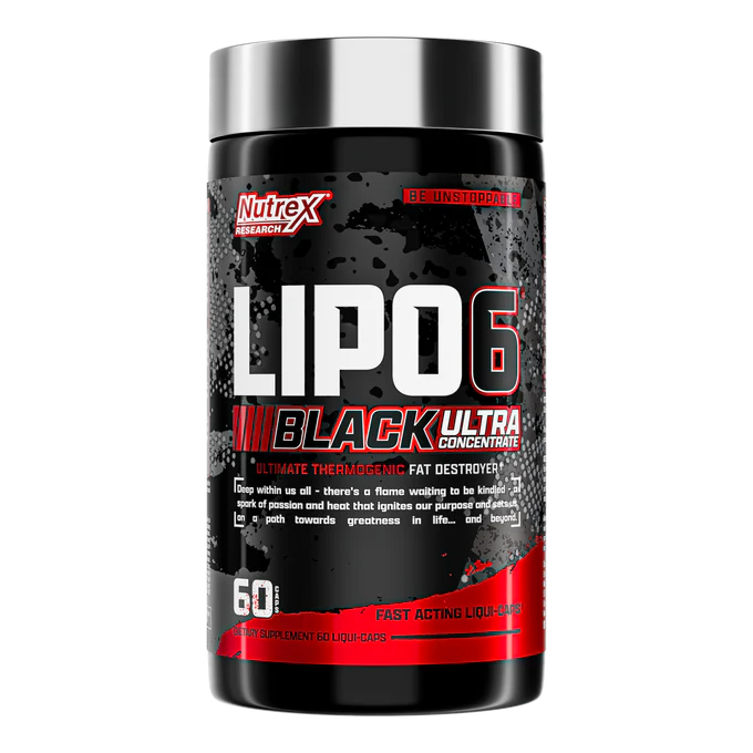 LIPO-6 Black Ultra Concentrate Nutrex Research 60 Liqui-Caps