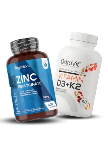 Zinc , Vitamin D3 + K2