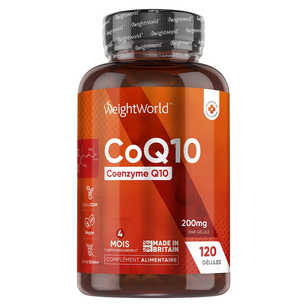 COQ10 Complément alimentaire CoQ10 WeightWorld NutriStore.