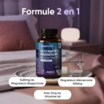 WeightWorld Magnesium Glycinate 180 Capsules (Magnesium Bisglycinate High Absorption) – Image 2