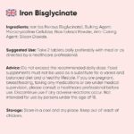 WeightWorld - Iron Bisglycinate 28mg - 400 Comprimés | Vegan & Non-GMO – Image 11