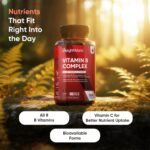 WeightWorld Vitamin B Complex — 8 Vitamines B + Vitamine C - 365 Tablets | Vegan & Non-GMO – Image 2