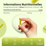 WeightWorld Berbérine 500mg — 120 Gélules | 4 Mois | Vegan | Made in EU – Image 3