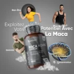 WeightWorld Black Maca Complex 5550mg — L-Arginine & Panax Ginseng | 180 Gélules | 6 Mois – Image 2