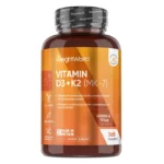 WeightWorld Vitamine D3 4000IU + K2 MK-7 125µg — 365 Comprimés | 1 An | Végétarien | Non-GMO