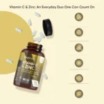 WeightWorld Vitamine C & Zinc 1010mg — 180 Comprimés | 6 Mois | Vegan & Non-GMO – Image 3