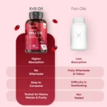 WeightWorld Antarctic Krill Oil 1200mg + Astaxanthine — 180 Softgels | 3 Mois – Image 4