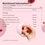 WeightWorld Antarctic Krill Oil 1200mg + Astaxanthine — 180 Softgels | 3 Mois – Image 5