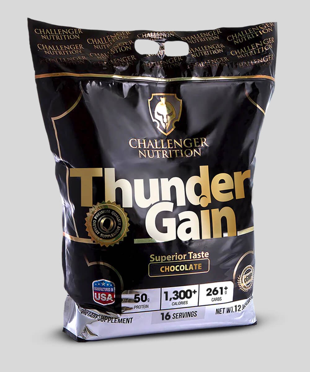 thunder-gain-challenger-nutrition-54kg 100% Mass Gainer Challenger - NutriStore Tunisie