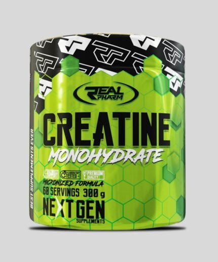 Creatine Monohydrate Real Pharm 300g – 60 portions