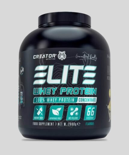 Elite Whey Protein Creator Nutrition 2kg – Whey concentrée