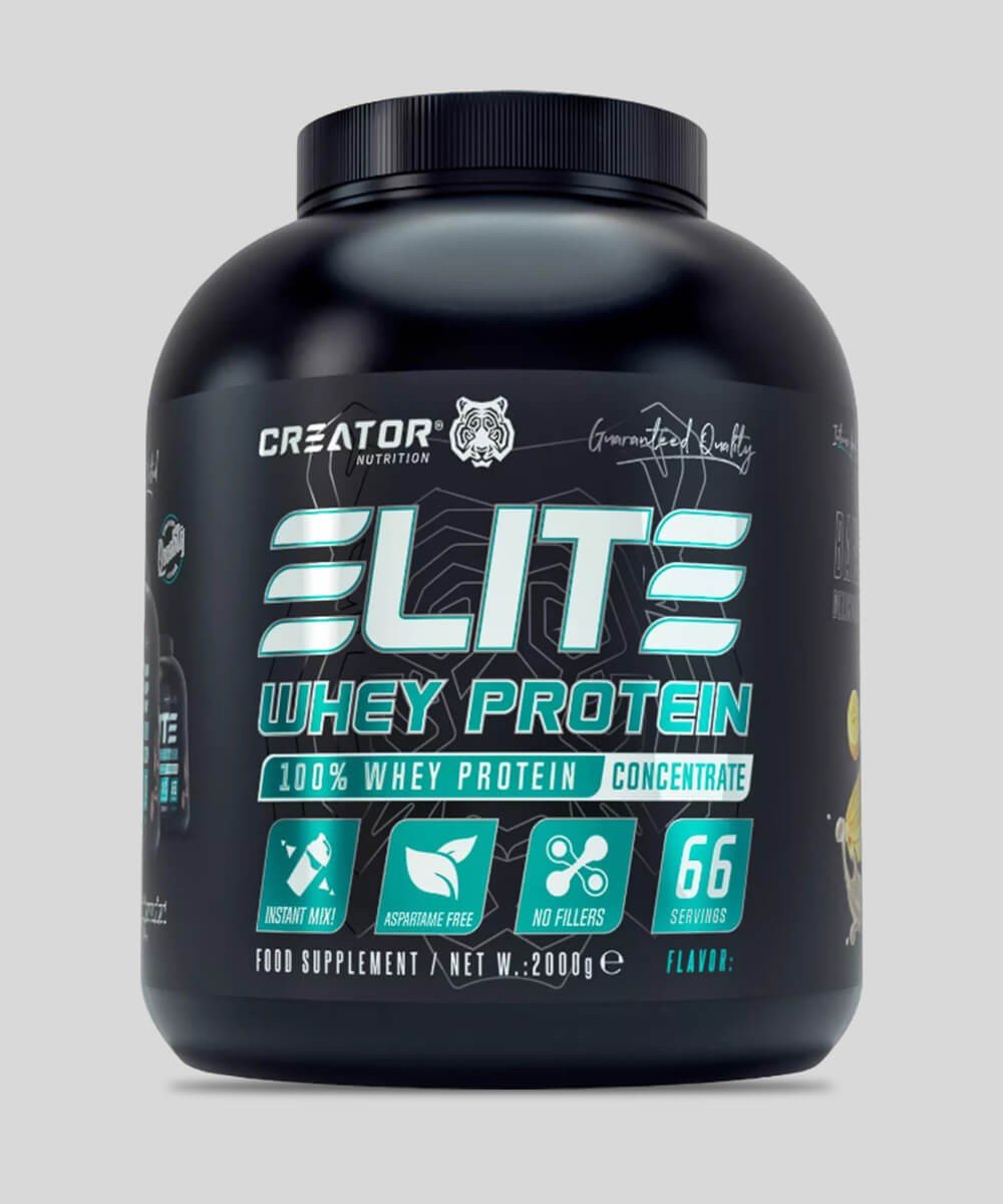 Elite Whey Protein Creator Nutrition 2kg Elite Whey Protein Creator Nutrition 2kg – Whey concentrée