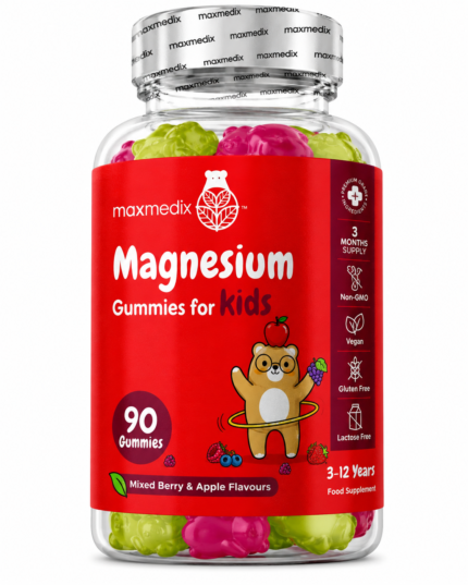 Magnesium Gummies for Kids Maxmedix 90 Gummies – Magnésium enfant Tunisie