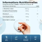 L-Glutathion Liposomal Réduit WeightWorld – 90 Gélules – Image 4