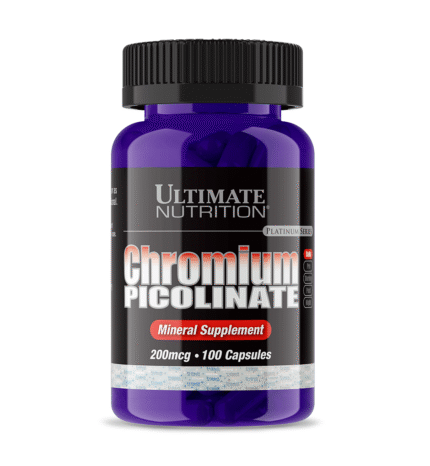Chromium Picolinate Ultimate Nutrition 200 mcg 100 Capsules