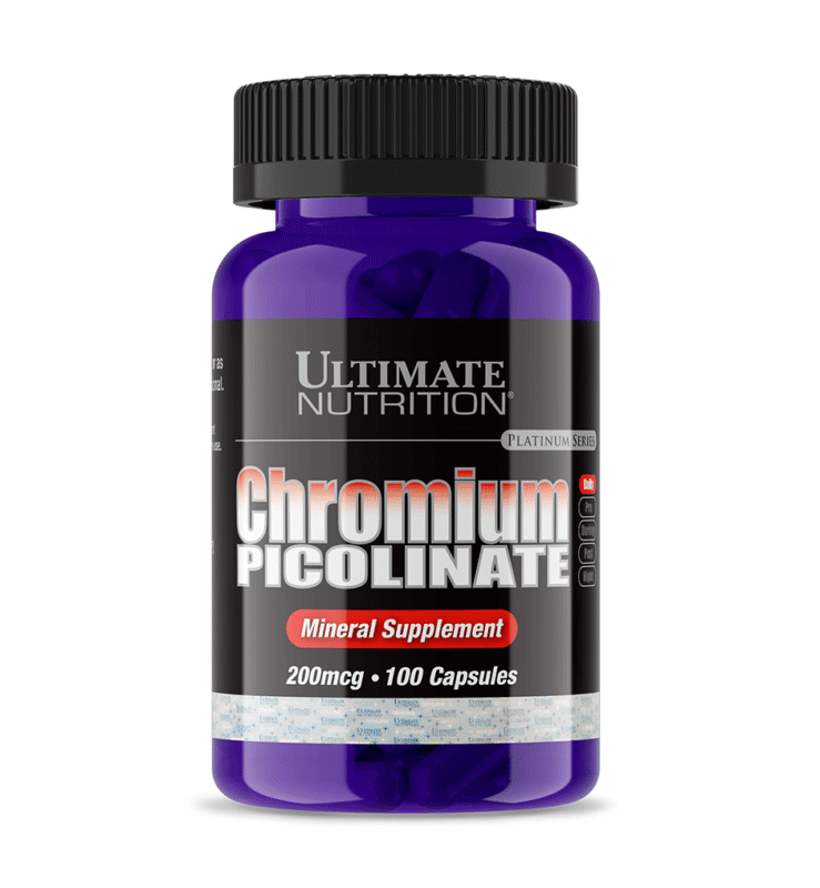 Chromium Picolinate Ultimate Nutrition 200 mcg 100 Capsules
