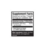 Chromium Picolinate Ultimate Nutrition 200 mcg – 100 Capsules – Image 4