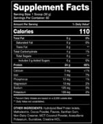 Red Rex Beef Protein Isolate Big Ramy Labs – 1,814 kg – Chocolate – Image 2