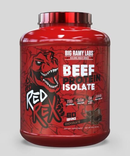 Red Rex Beef Protein Isolate Big Ramy Labs 1,814kg Chocolate