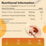 Vitamine C Liposomale WeightWorld 1000 mg – 180 Capsules – Image 6