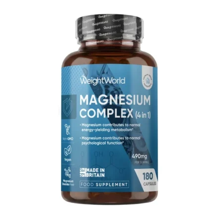 Magnesium Complex 4-en-1 WeightWorld 180 Capsules